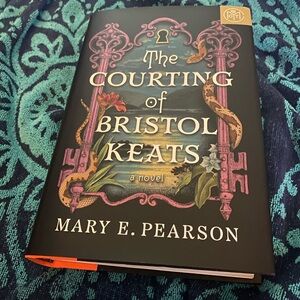 The Courting of Bristol Keats a novel by Mary E. Pearson Hardcover Book Néw